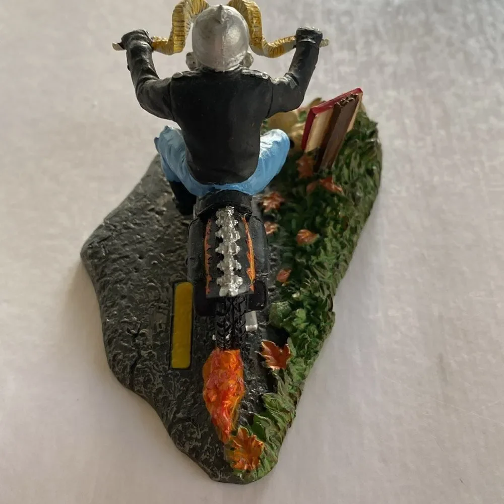 DEPARTMENT 56 Bone to be Wild Motorcycle Figurine